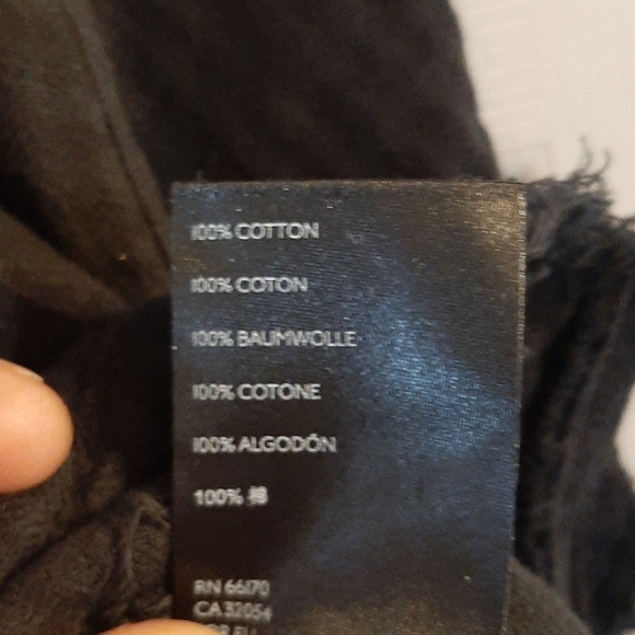 Free People BNWT Palo Alto top, blk sz L - Picture 9 of 11